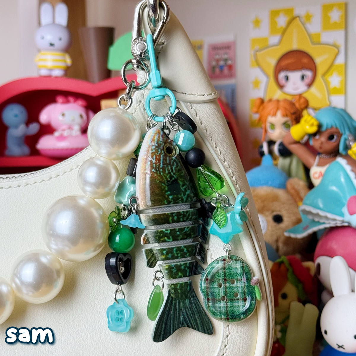 fish keychains