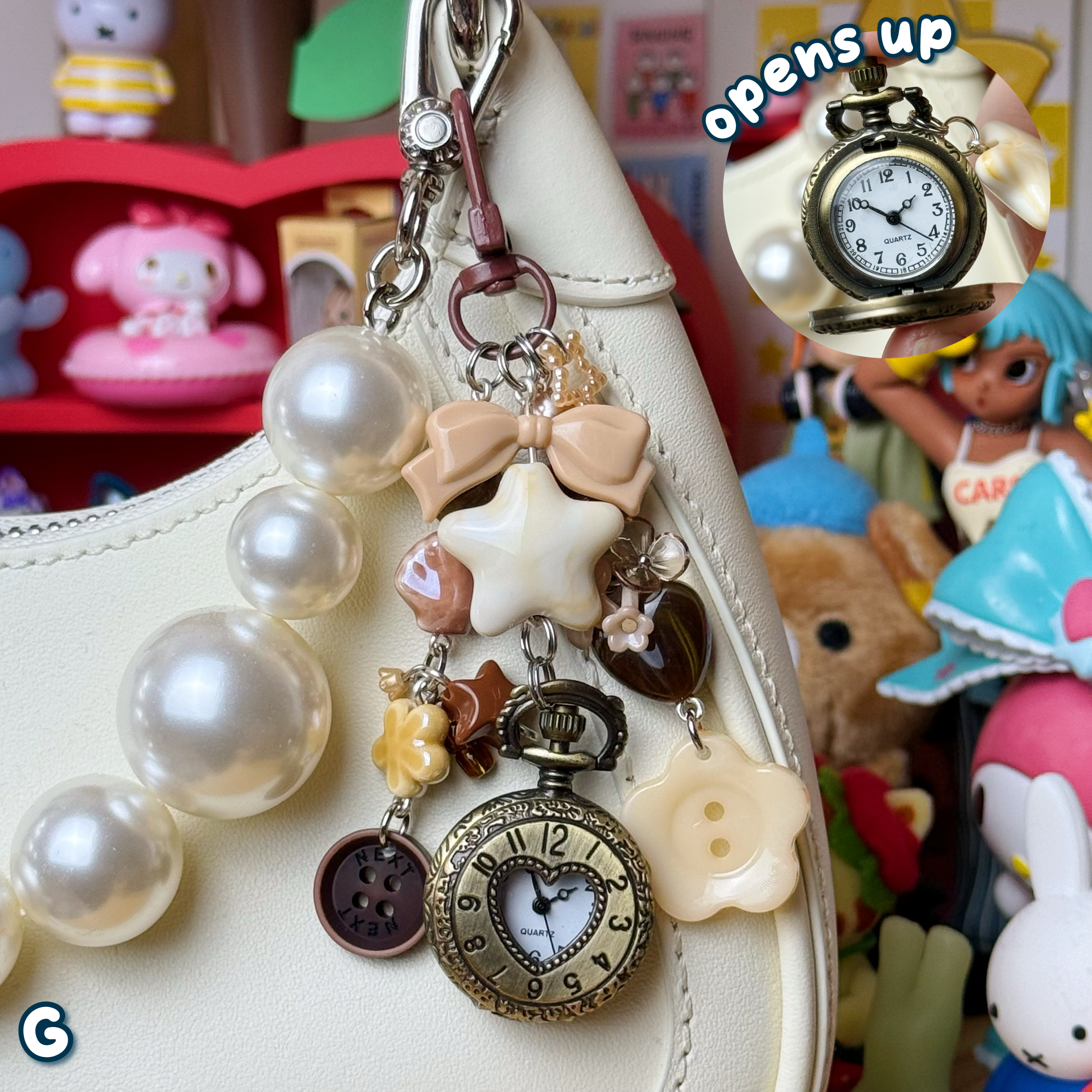 pocket watch keychains