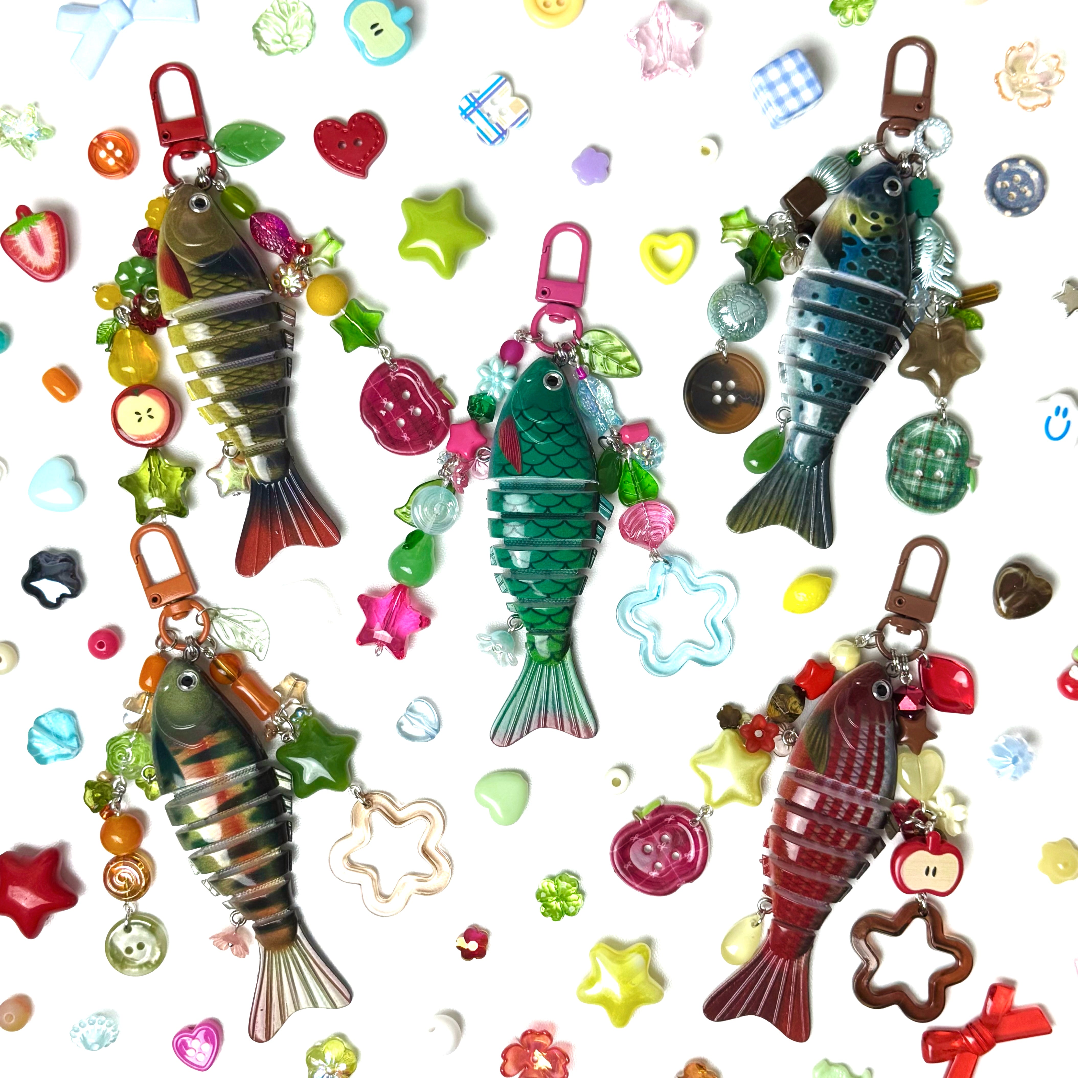 fish keychains – studio starfruit