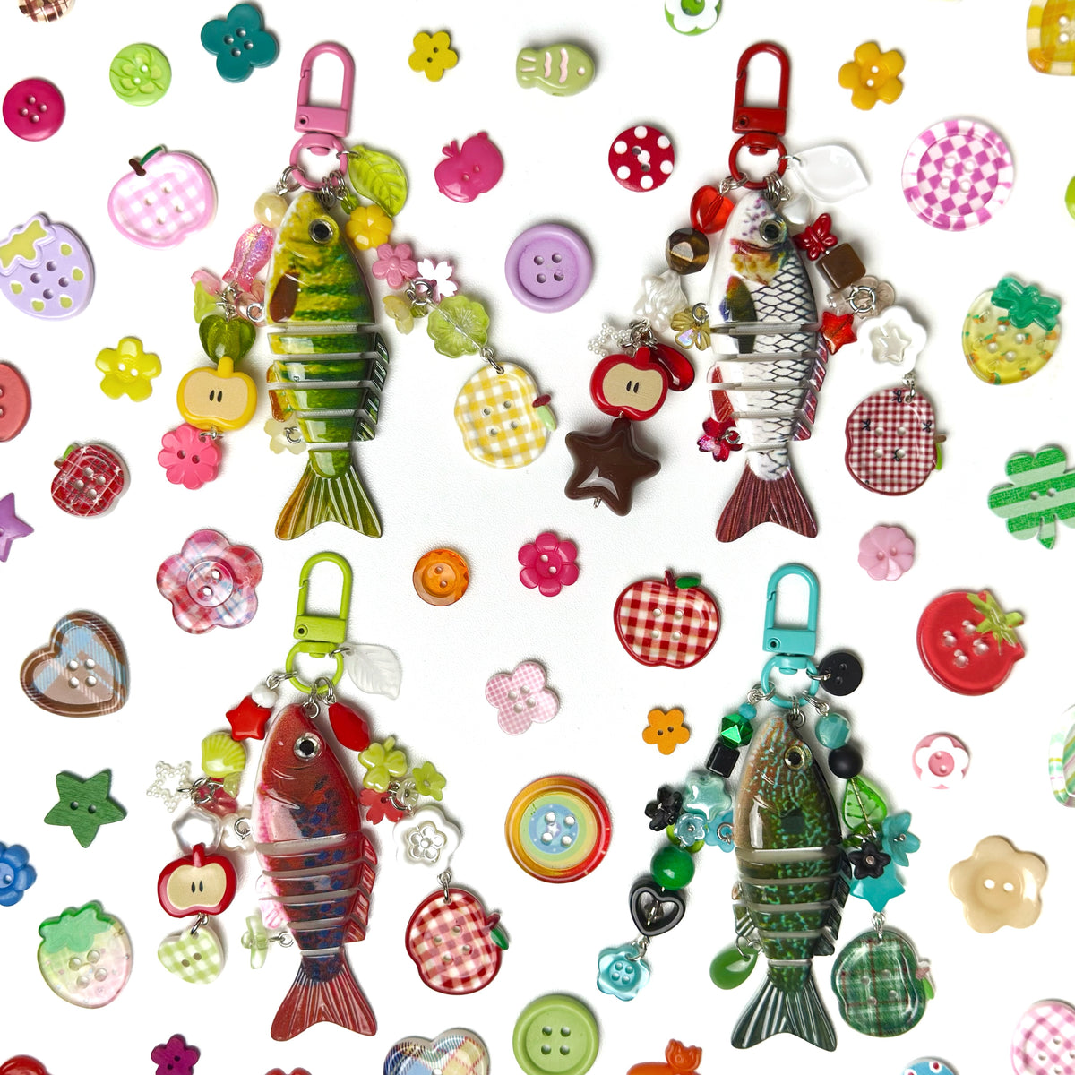 fish keychains