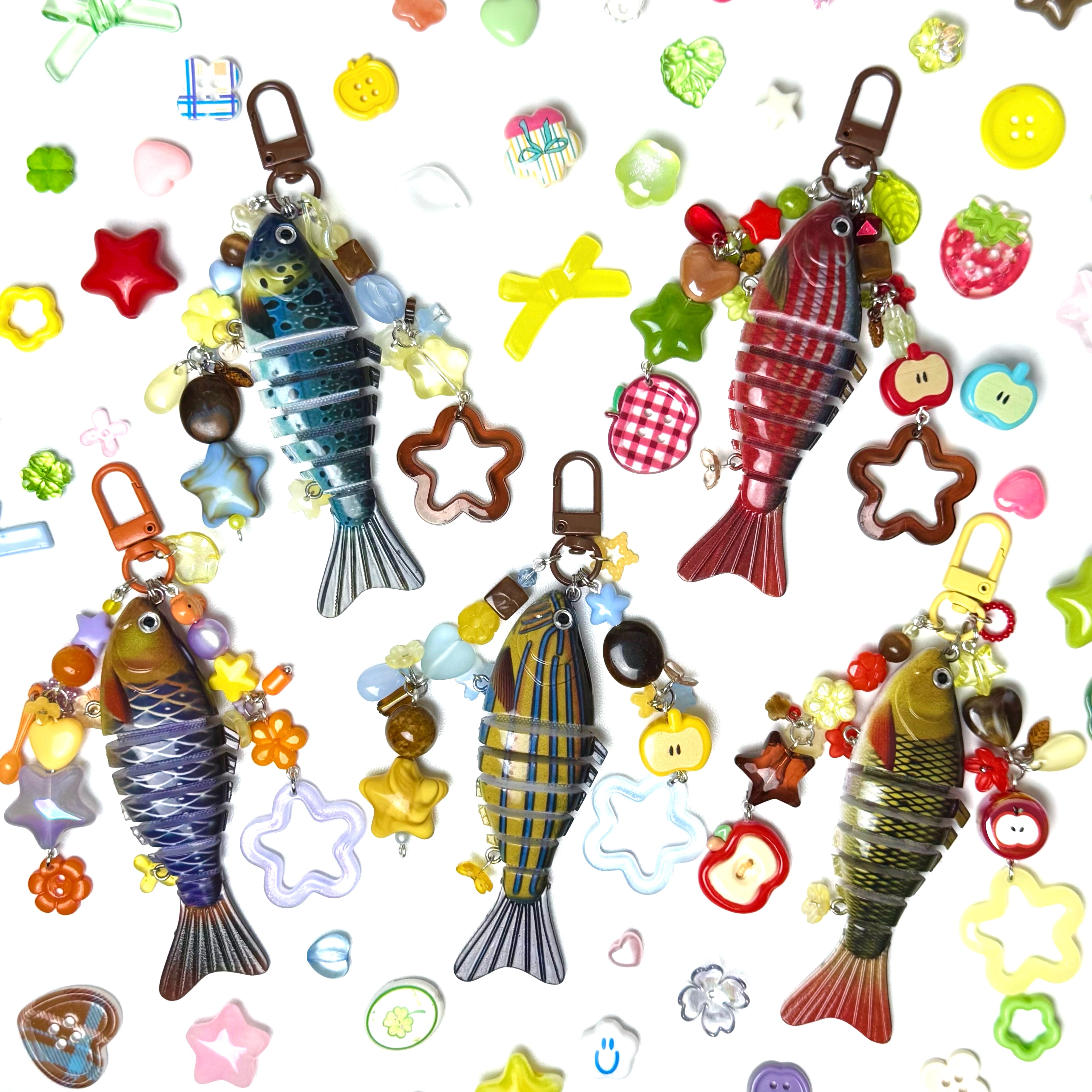 fish keychains