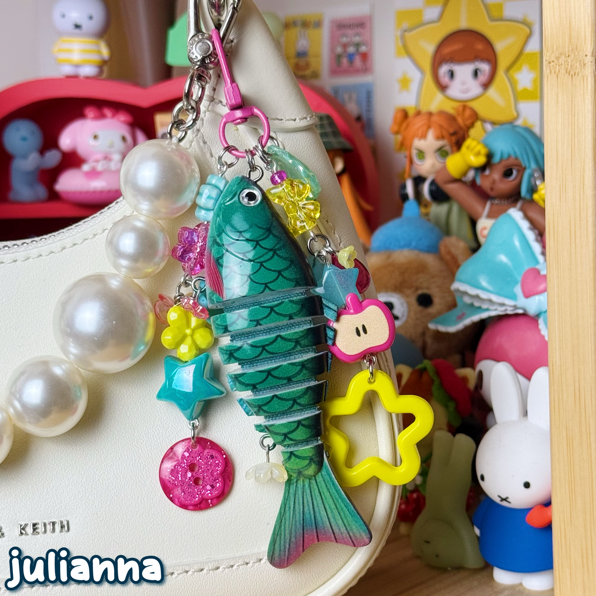 fish keychains – studio starfruit