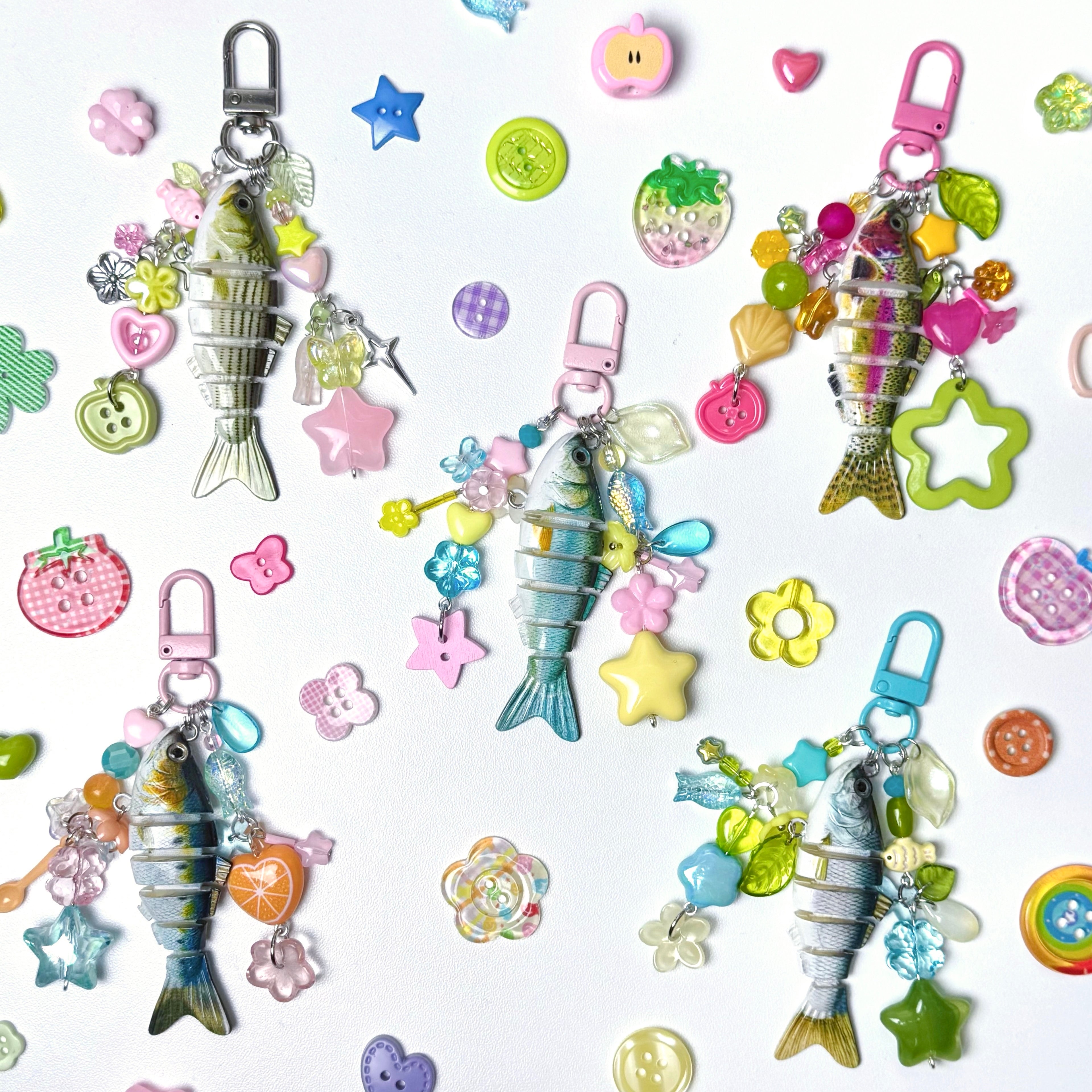fish keychains