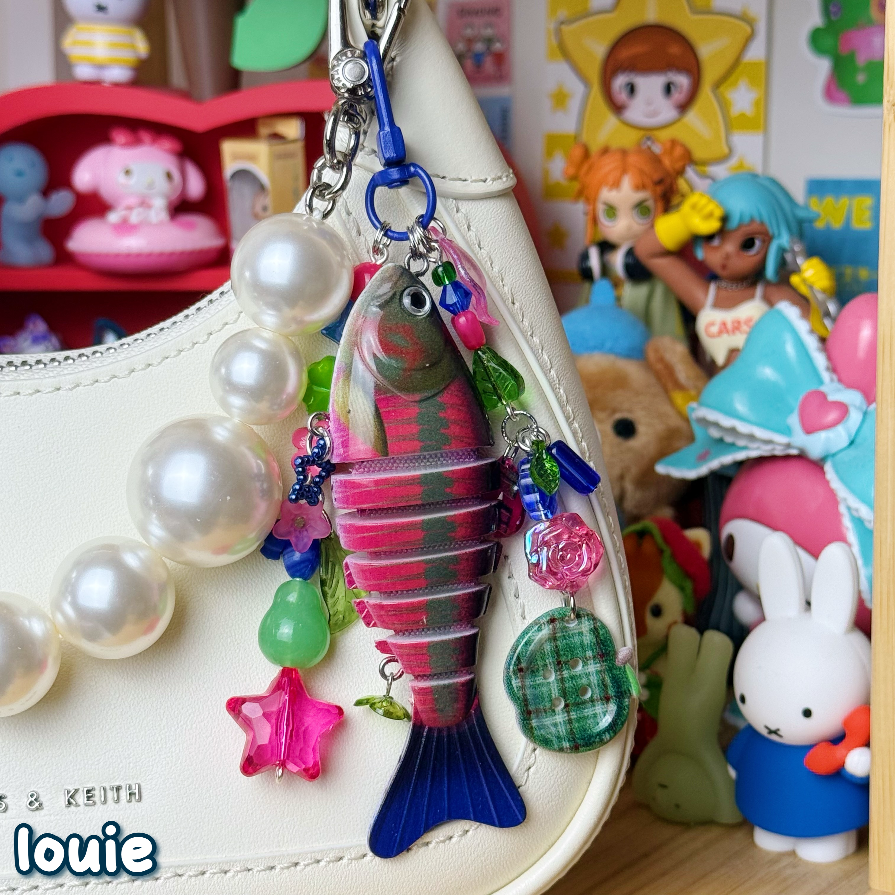 fish keychains