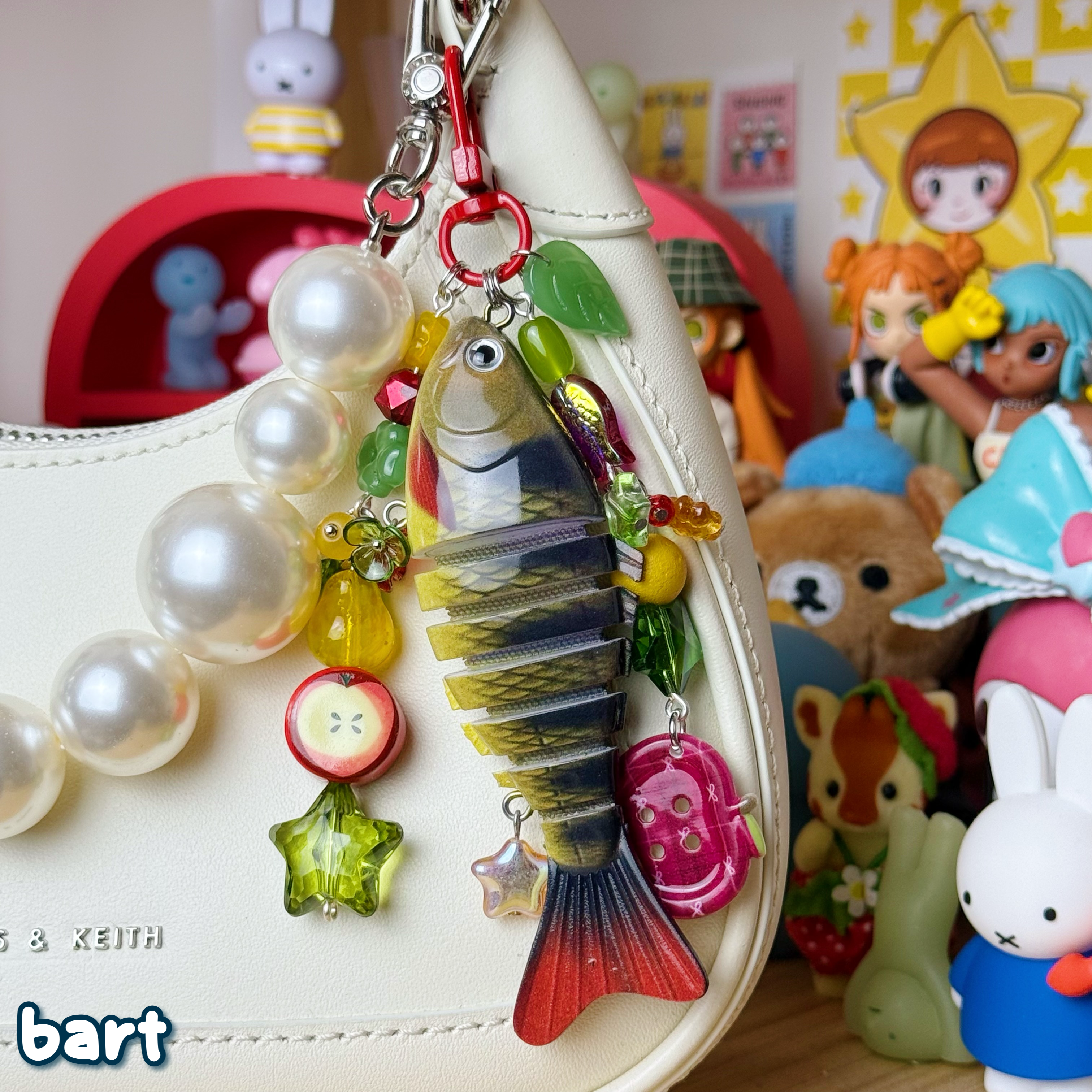 fish keychains – studio starfruit