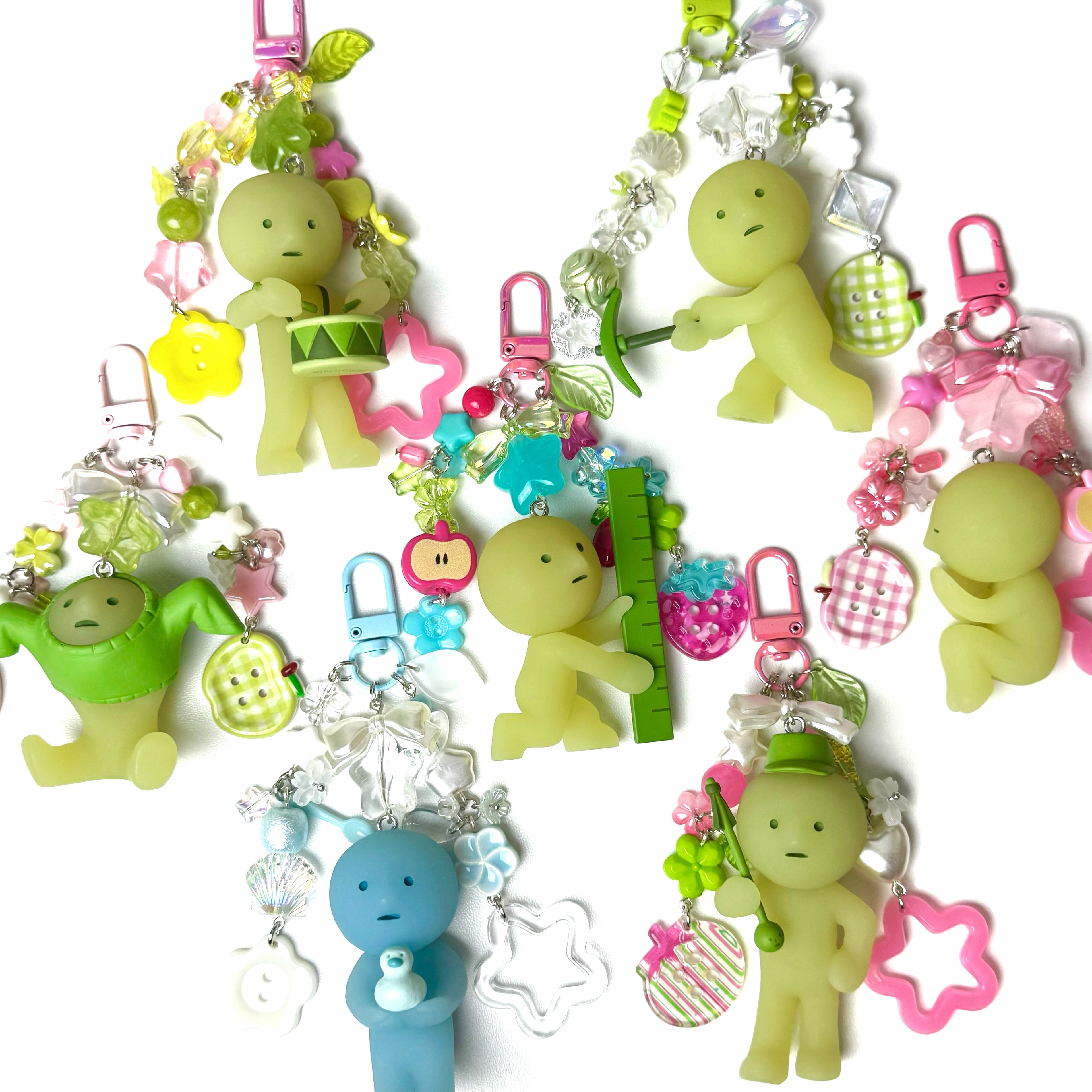 smiski keychains