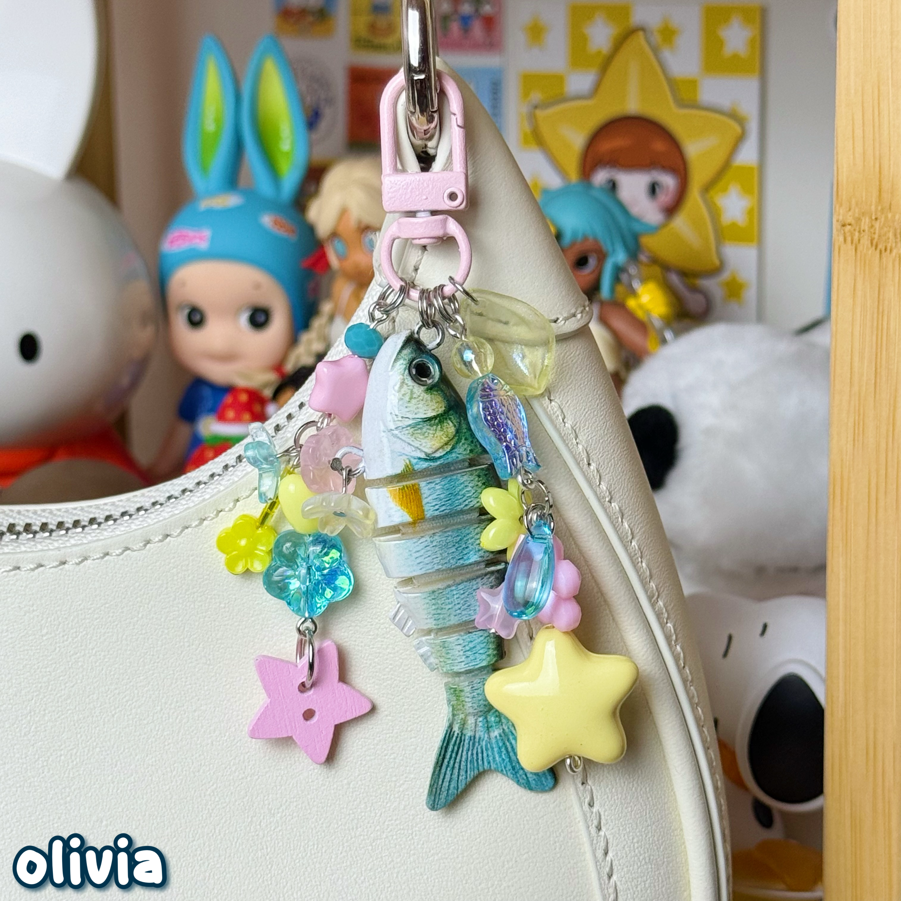 fish keychains