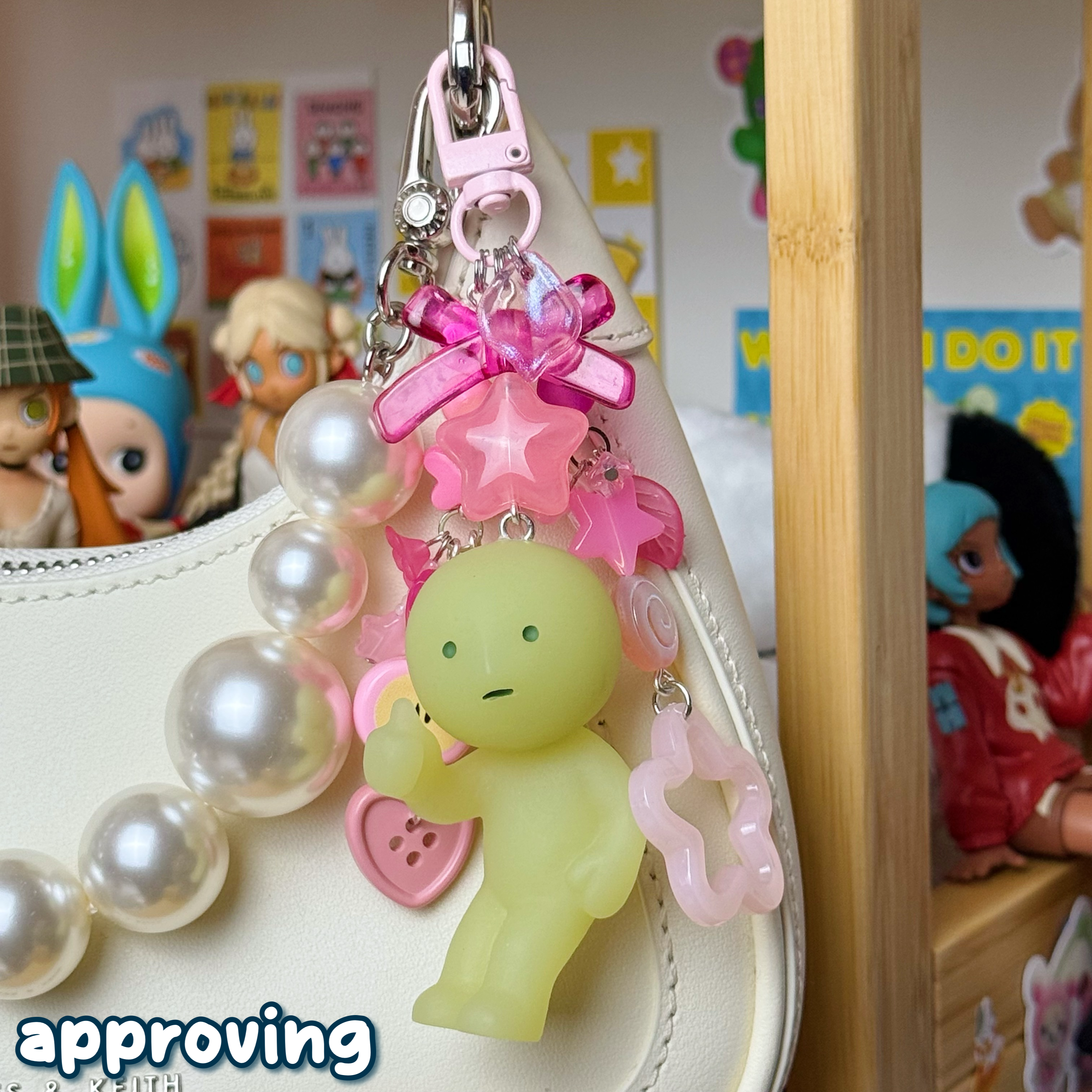 smiski keychains
