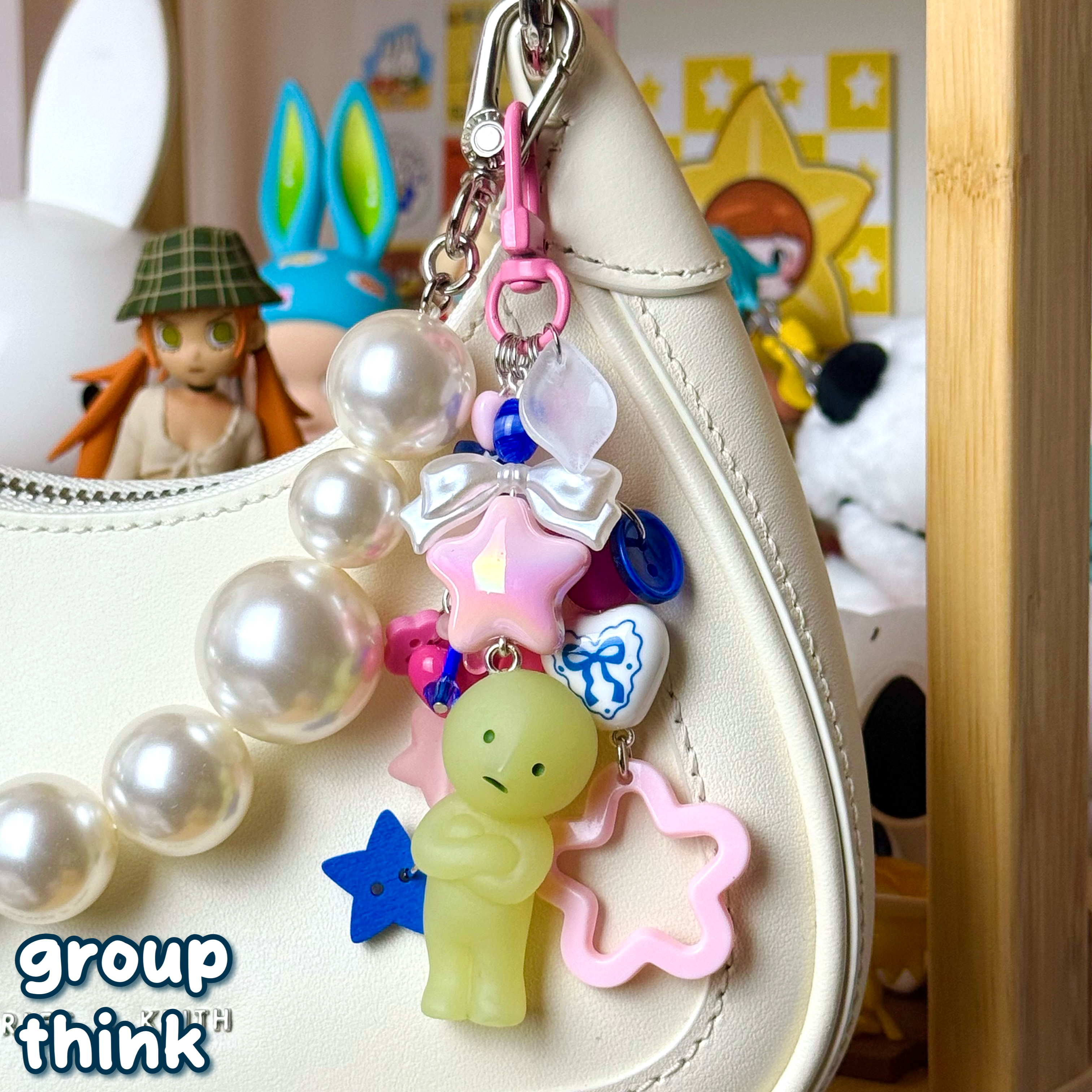 smiski keychains